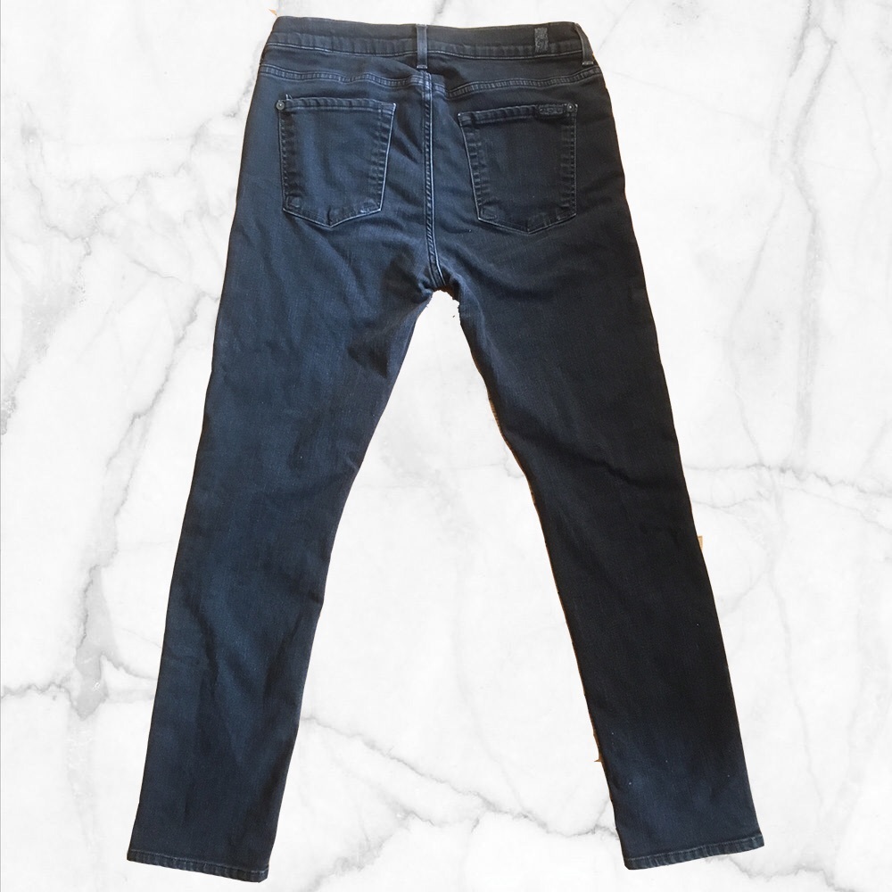 7 For All Mankind relaxed skinny jeans, size 28